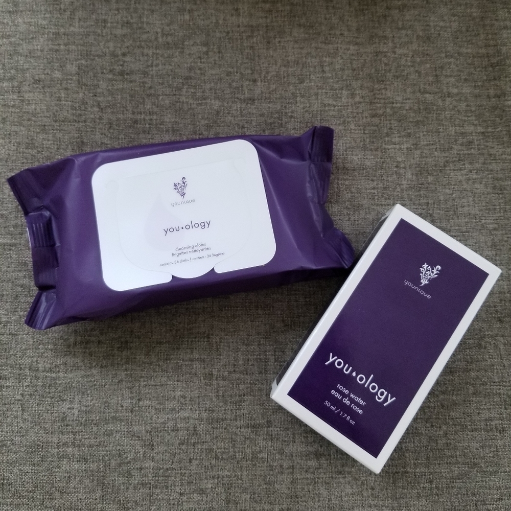 Rose Water & Cleansing cloths